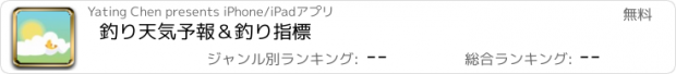 おすすめアプリ 釣り天気予報＆釣り指標