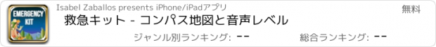 おすすめアプリ 救急キット - コンパス地図と音声レベル