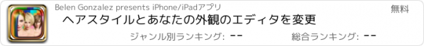 おすすめアプリ ヘアスタイルとあなたの外観のエディタを変更
