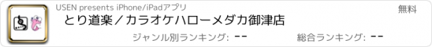 おすすめアプリ とり道楽／カラオケハローメダカ御津店