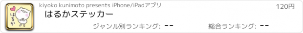 おすすめアプリ はるかステッカー