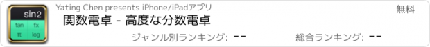 おすすめアプリ 関数電卓 - 高度な分数電卓