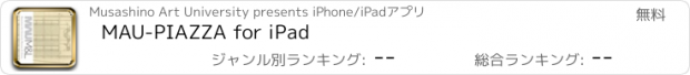 おすすめアプリ MAU-PIAZZA for iPad