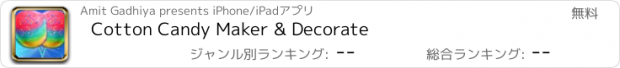 おすすめアプリ Cotton Candy Maker & Decorate