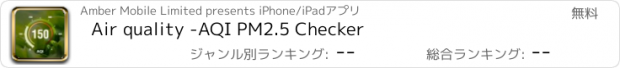 おすすめアプリ Air quality -AQI PM2.5 Checker