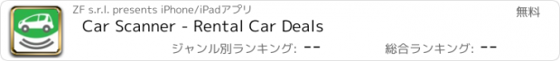 おすすめアプリ Car Scanner - Rental Car Deals