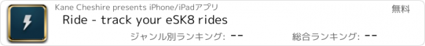 おすすめアプリ Ride - track your eSK8 rides