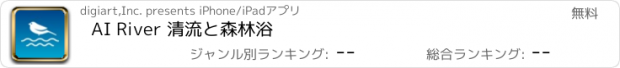 おすすめアプリ AI River 清流と森林浴