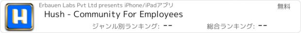 おすすめアプリ Hush - Community For Employees