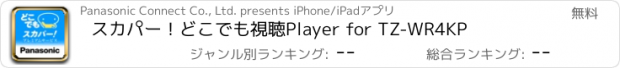 おすすめアプリ スカパー！どこでも視聴Player for TZ-WR4KP