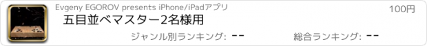 おすすめアプリ 五目並べマスター2名様用