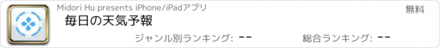 おすすめアプリ 毎日の天気予報