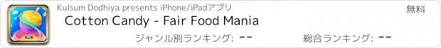 おすすめアプリ Cotton Candy - Fair Food Mania