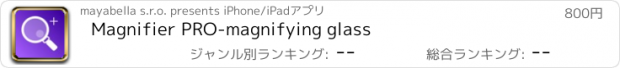 おすすめアプリ Magnifier PRO-magnifying glass
