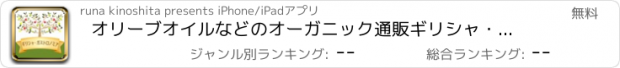 おすすめアプリ オリーブオイルなどのオーガニック通販ギリシャ・ガストロノミア