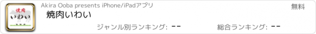 おすすめアプリ 焼肉いわい