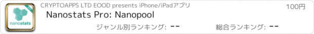 おすすめアプリ Nanostats Pro: Nanopool