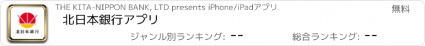 おすすめアプリ 北日本銀行アプリ
