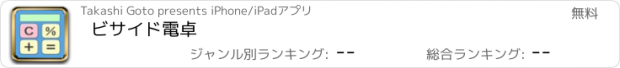 おすすめアプリ ビサイド電卓