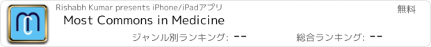 おすすめアプリ Most Commons in Medicine