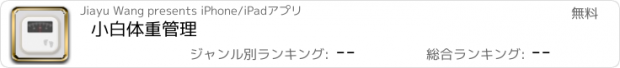 おすすめアプリ 小白体重管理