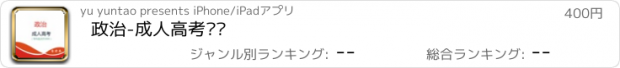 おすすめアプリ 政治-成人高考题库