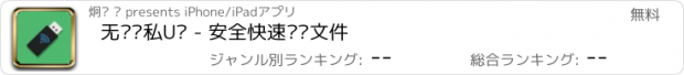 おすすめアプリ 无线隐私U盘 - 安全快速传输文件