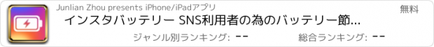 おすすめアプリ インスタバッテリー SNS利用者の為のバッテリー節電アプリ