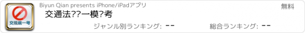 おすすめアプリ 交通法规统一模拟考