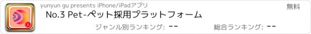 おすすめアプリ No.3 Pet-ペット採用プラットフォーム