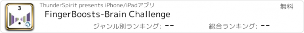 おすすめアプリ FingerBoosts-Brain Challenge