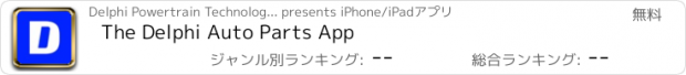 おすすめアプリ The Delphi Auto Parts App