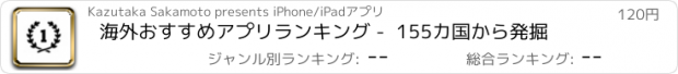 おすすめアプリ 海外おすすめアプリランキング -  155カ国から発掘