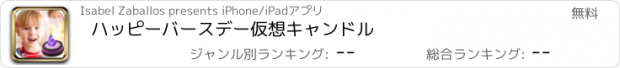 おすすめアプリ ハッピーバースデー仮想キャンドル