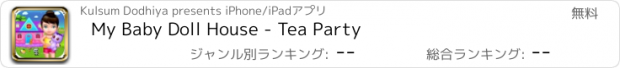 おすすめアプリ My Baby Doll House - Tea Party