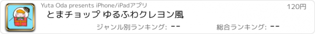 おすすめアプリ とまチョップ ゆるふわクレヨン風