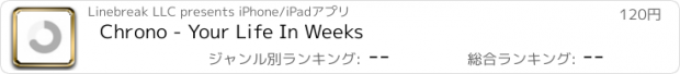 おすすめアプリ Chrono - Your Life In Weeks