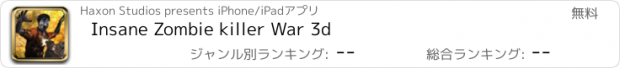 おすすめアプリ Insane Zombie killer War 3d