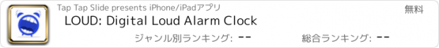 おすすめアプリ LOUD: Digital Loud Alarm Clock