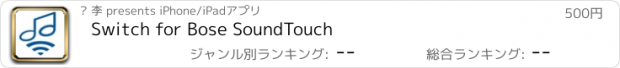 おすすめアプリ Switch for Bose SoundTouch