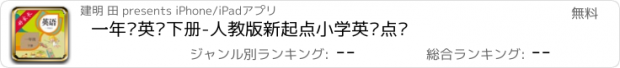 おすすめアプリ 一年级英语下册-人教版新起点小学英语点读