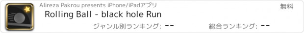 おすすめアプリ Rolling Ball - black hole Run