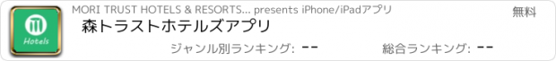 おすすめアプリ 森トラストホテルズアプリ