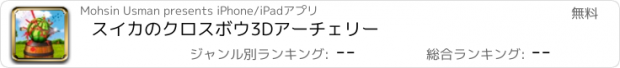 おすすめアプリ スイカのクロスボウ3Dアーチェリー