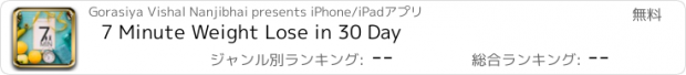 おすすめアプリ 7 Minute Weight Lose in 30 Day