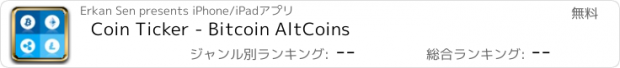 おすすめアプリ Coin Ticker - Bitcoin AltCoins