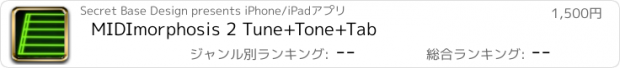 おすすめアプリ MIDImorphosis 2 Tune+Tone+Tab
