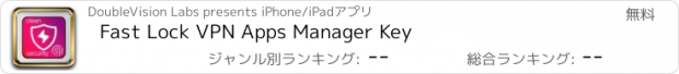 おすすめアプリ Fast Lock VPN Apps Manager Key