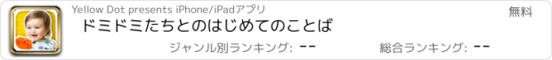 おすすめアプリ ドミドミたちとのはじめてのことば