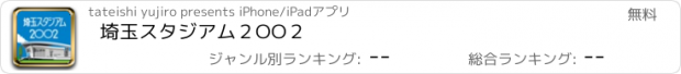 おすすめアプリ 埼玉スタジアム２OO２